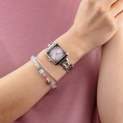 Pulsera GeoCube Precious Pink