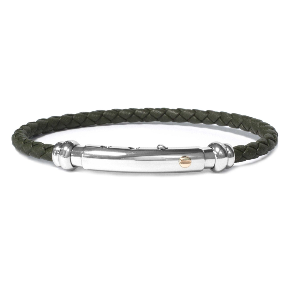 Pulsera Borsari Corda Cuero BRCORDA33NG