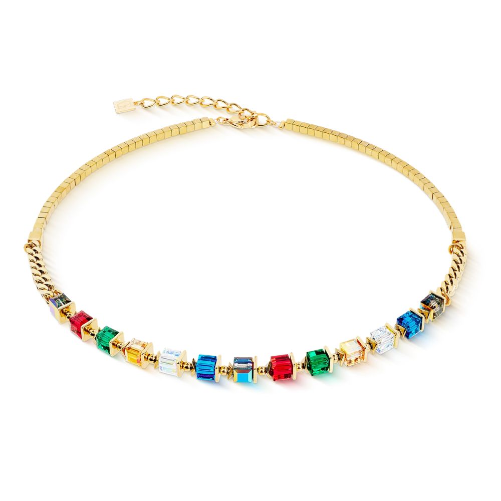 Collar Sparkling Cubes Fusion