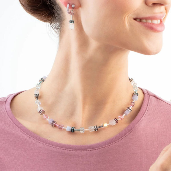 Collar GeoCube Precious Pink