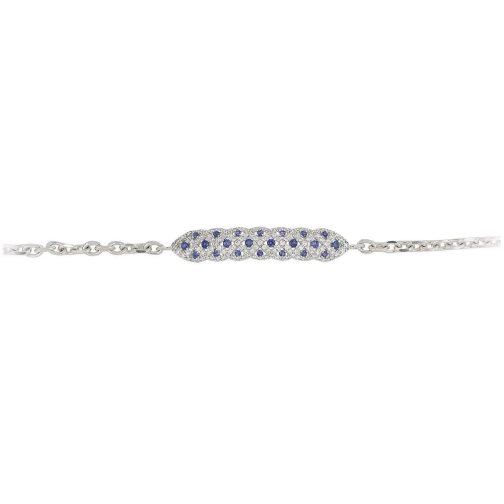 Pulsera ARTLINEA Plata y Circones Arabesque ZBR740