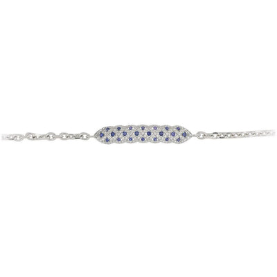 Pulsera ARTLINEA Plata y Circones Arabesque ZBR740