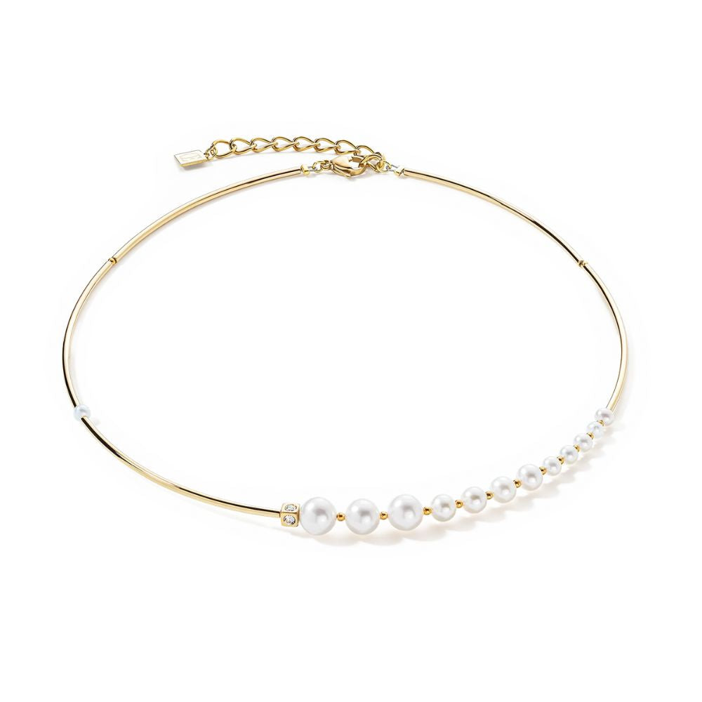 Collar Asimetría Perlas