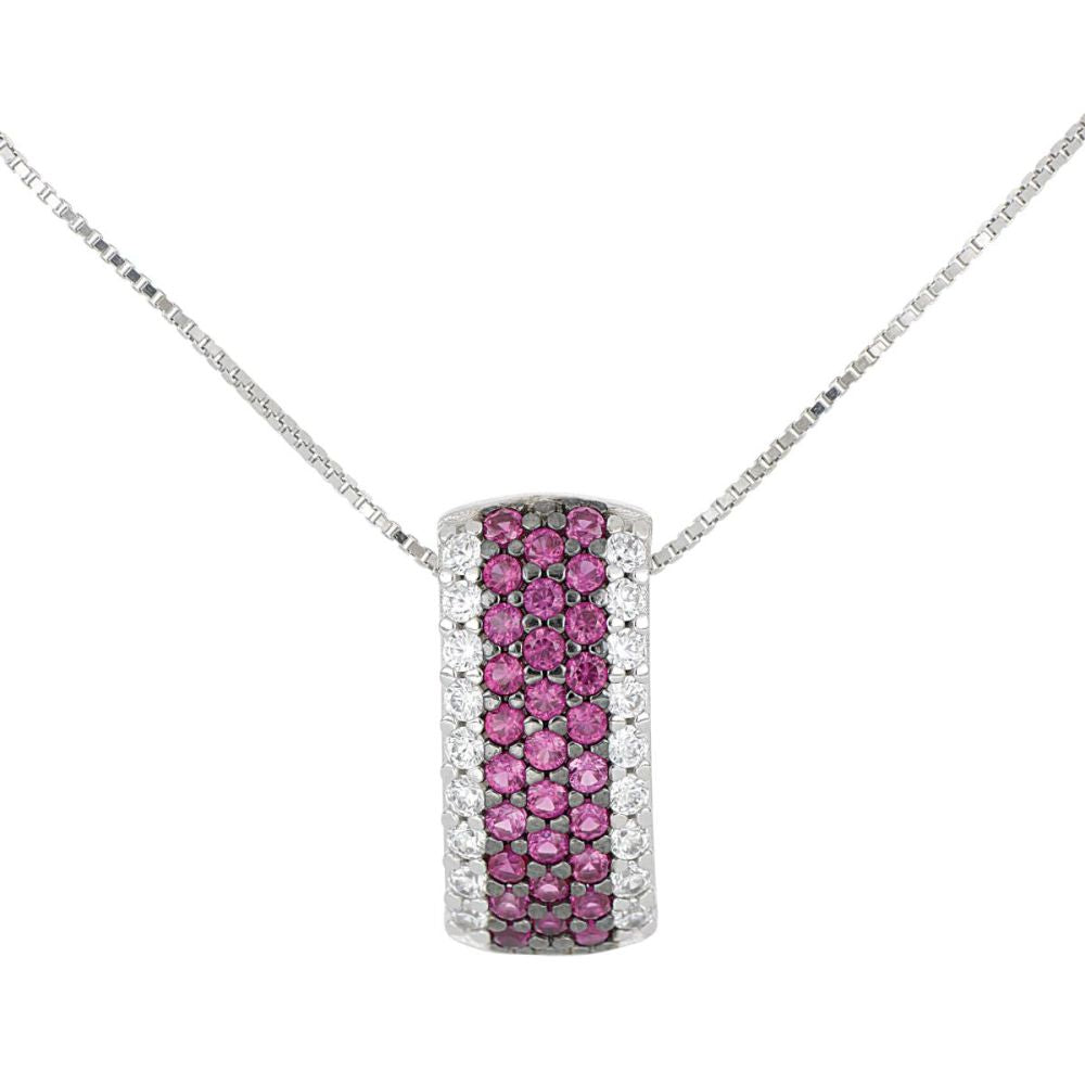 Collar ARTLINEA Plata y Circones Pavé ZCL1429RS