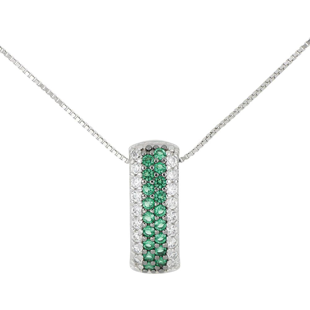 Collar ARTLINEA Plata y Circones Pavé ZCL1432VE