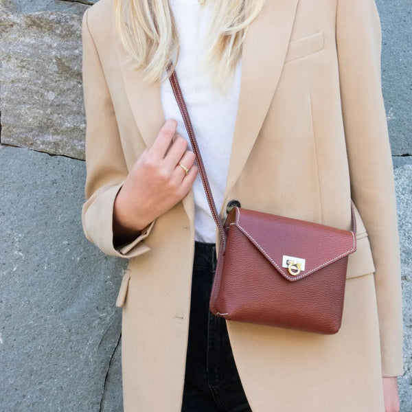 Cartera Romors Lily Coñac