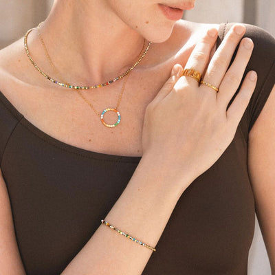 Pulsera Whisper Dorado