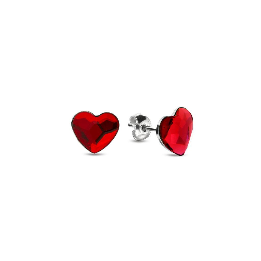 Aros Spark Heart Studs
