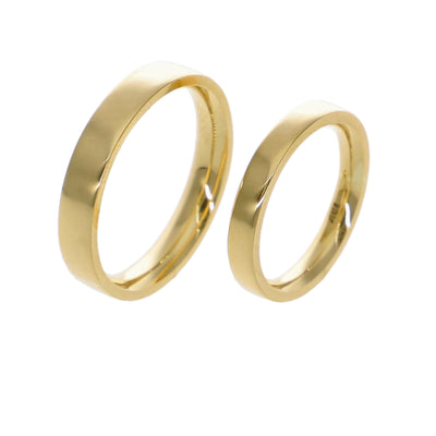 Argolla Matrimonio 4x2mm Ergonómico