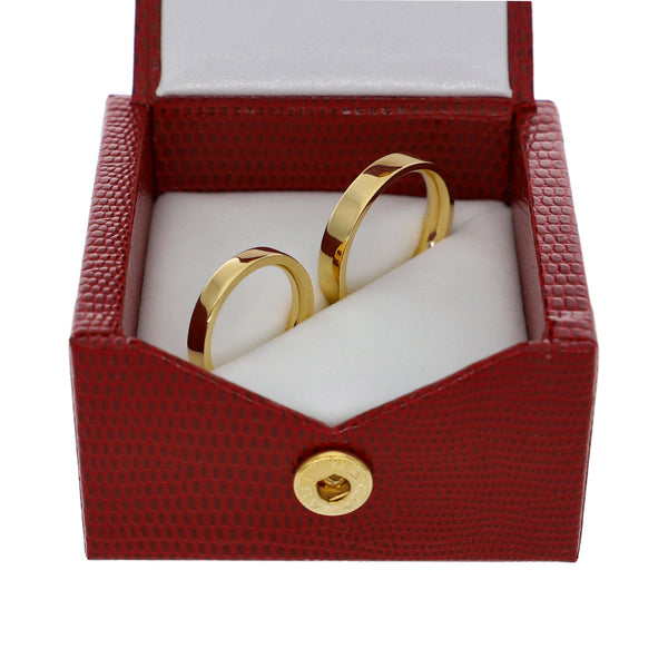Argolla Matrimonio 4x2mm Ergonómico
