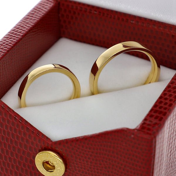 Argolla Matrimonio 4x2mm Ergonómico
