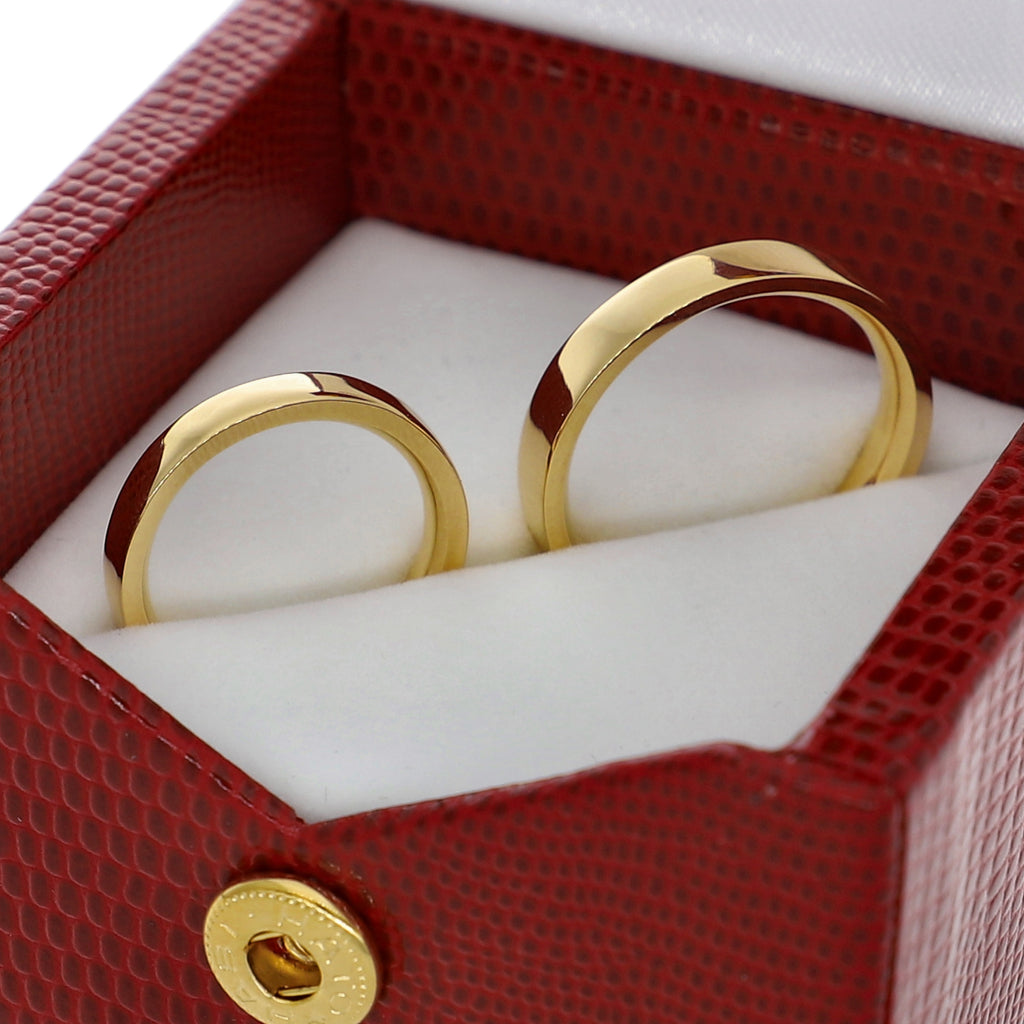 Argolla Matrimonio 4x2mm Ergonómico