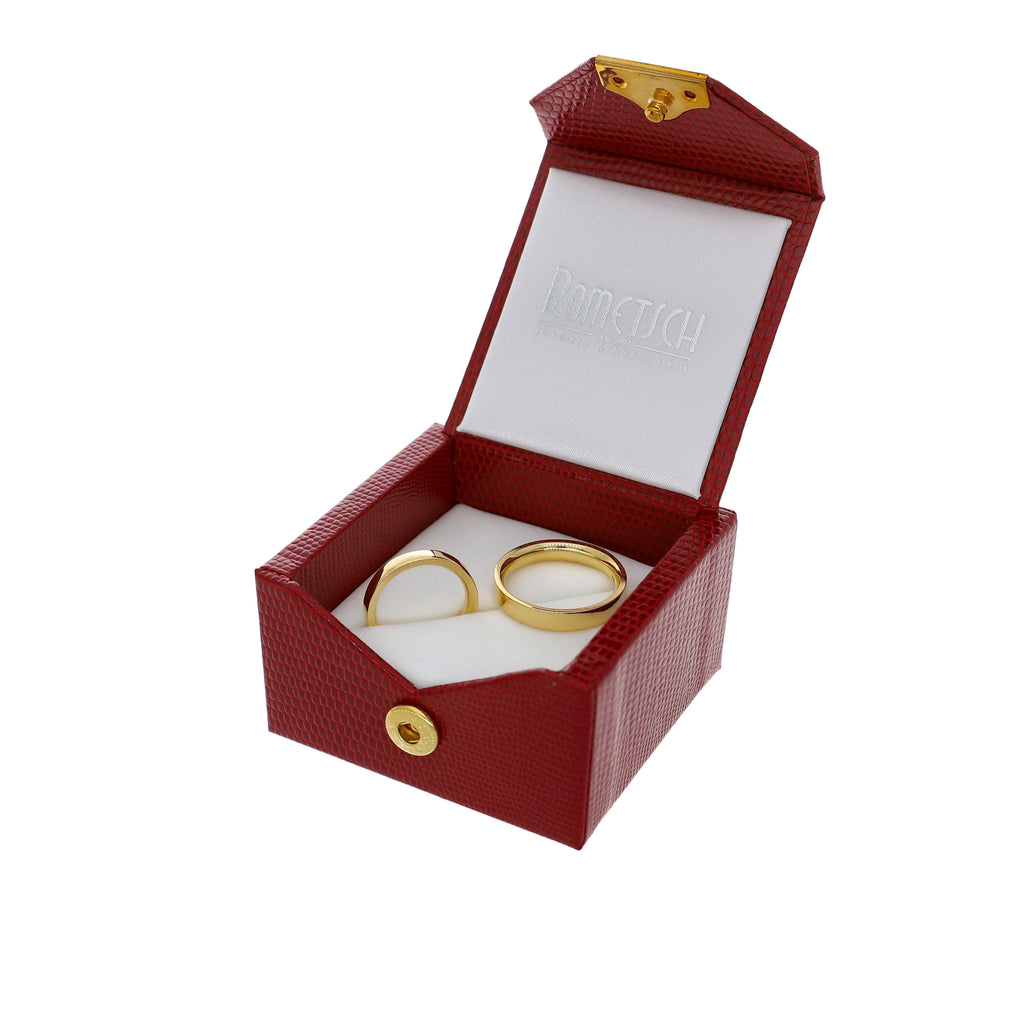 Argolla Matrimonio 4x2mm Ergonómico