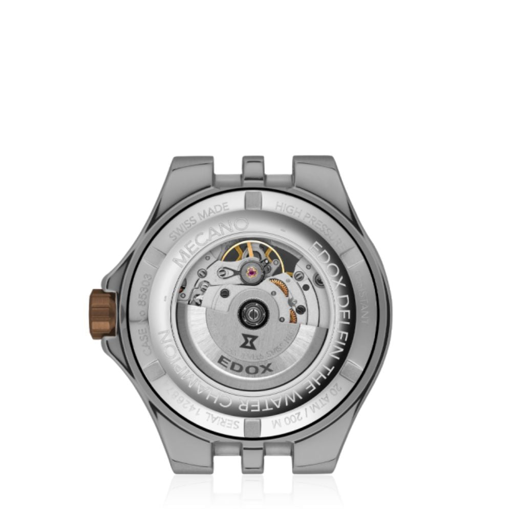 Reloj EDOX Delfin Mecano 85303.357GRNRN