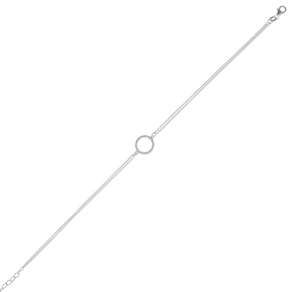 Tobillera Plata Circones 26Cm P00101301677085230