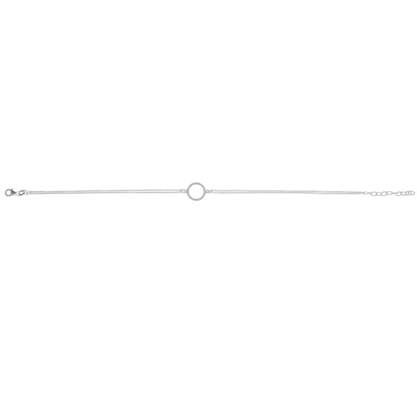 Tobillera Plata Circones 26Cm P00101301677085230