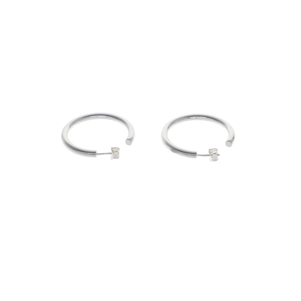 Aros Argolla 3.5Cm Plata P00170011350170350