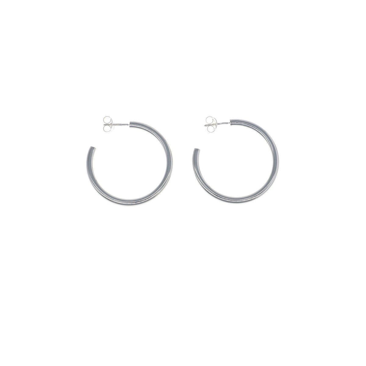 Aros Argolla 3.5Cm Plata P00170011350170350