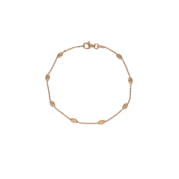 Pulsera Plata Enchapada Rosa P02017466223190