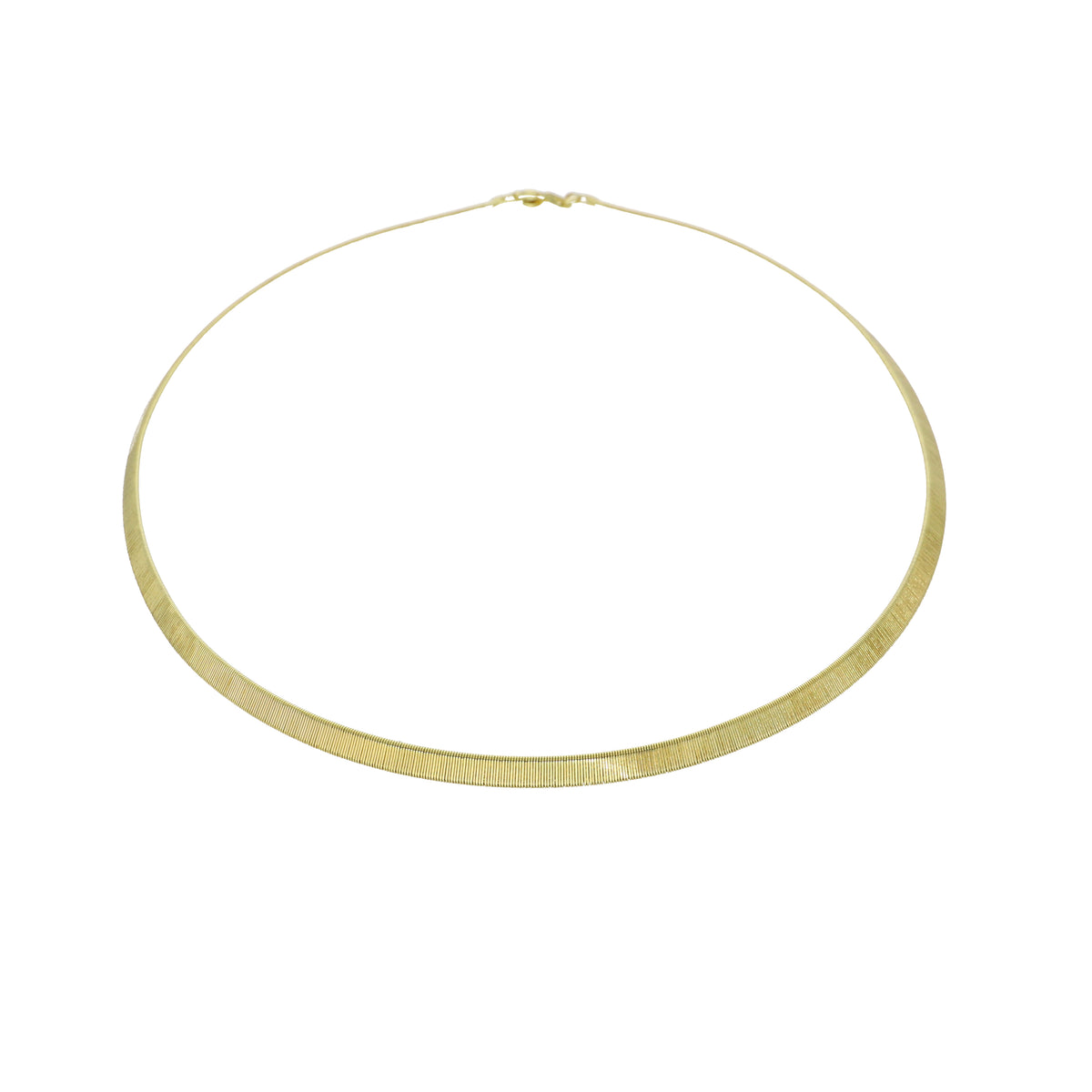 Collar Cinta Plata Enchapada P020.18.109.14.45.0