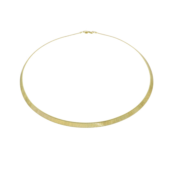 Collar Cinta Plata Enchapada P020.18.109.14.45.0
