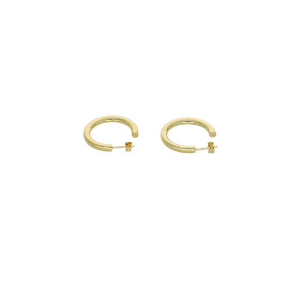Aros Argolla 2.5Cm Plata Enchapada P02070011350170260