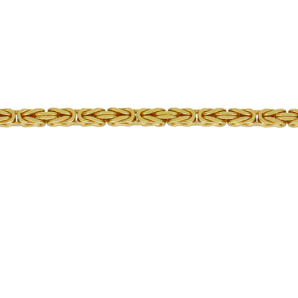 Pulsera Plata Enchapada (3,2 mm) 19cm | P0212513223190