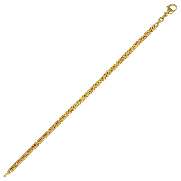 Pulsera Plata Enchapada (3,2 mm) 19cm | P0212513223190