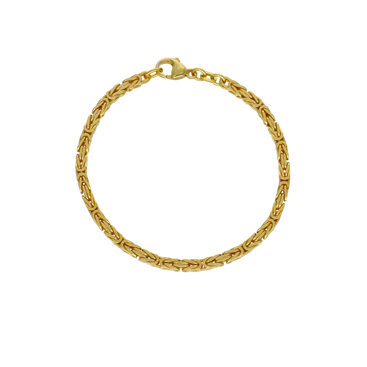 Pulsera Plata Enchapada (3,2 mm) 19cm | P0212513223190