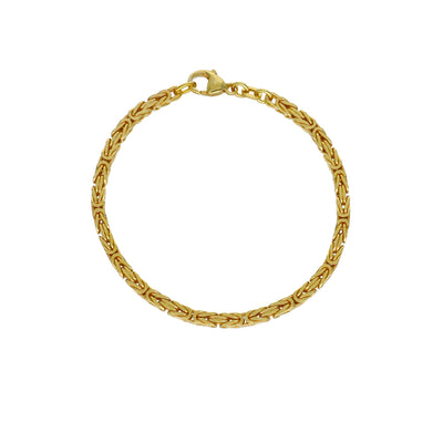 Pulsera Plata Enchapada (3,2 mm) 19cm | P0212513223190