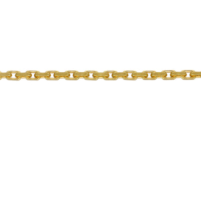 Pulsera Plata Enchapada Tipo Eslabones (2,5mm) 19cm | P02151023190