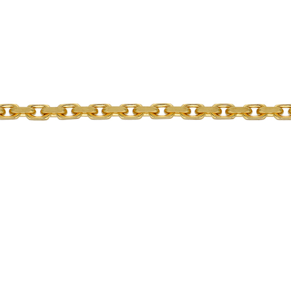 Pulsera Plata Enchapada Tipo Eslabones (3 mm) 21cm | P02151223210
