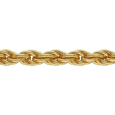 Pulsera Plata Enchapada Tipo Turbillón (3 mm) 19cm | P0218006023190