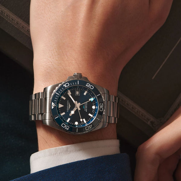 Reloj LONGINES Hydroconquest GMT L3.790.4.96.6