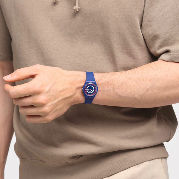 Reloj Swatch BLUE TO BASICS SO28N703