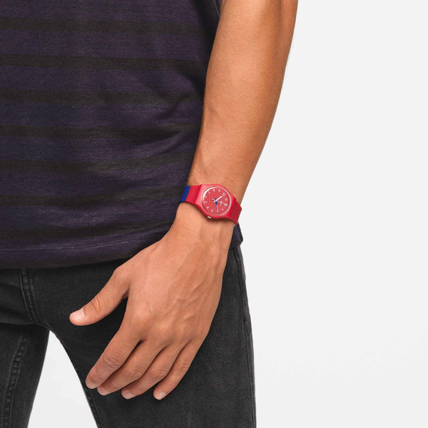 Reloj Swatch COLORE BLOCCO SO28R112