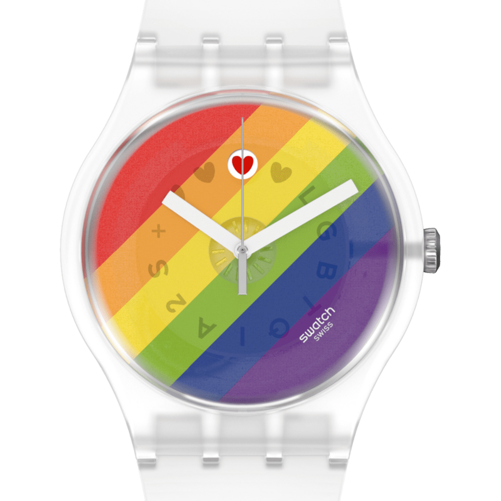 Reloj Swatch STRIPE FIERCE SO29K701