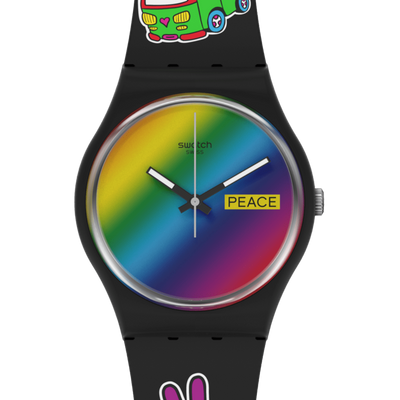 Reloj Swatch GO WITH THE 'BOW SO31B101