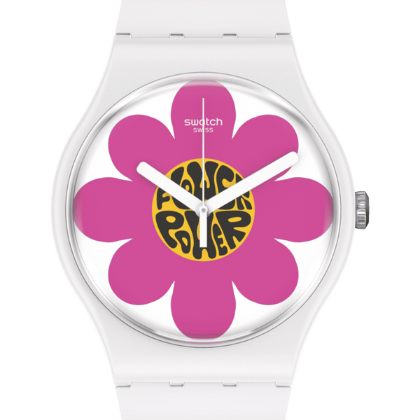 Reloj Swatch FLOWER HOUR SO32M104