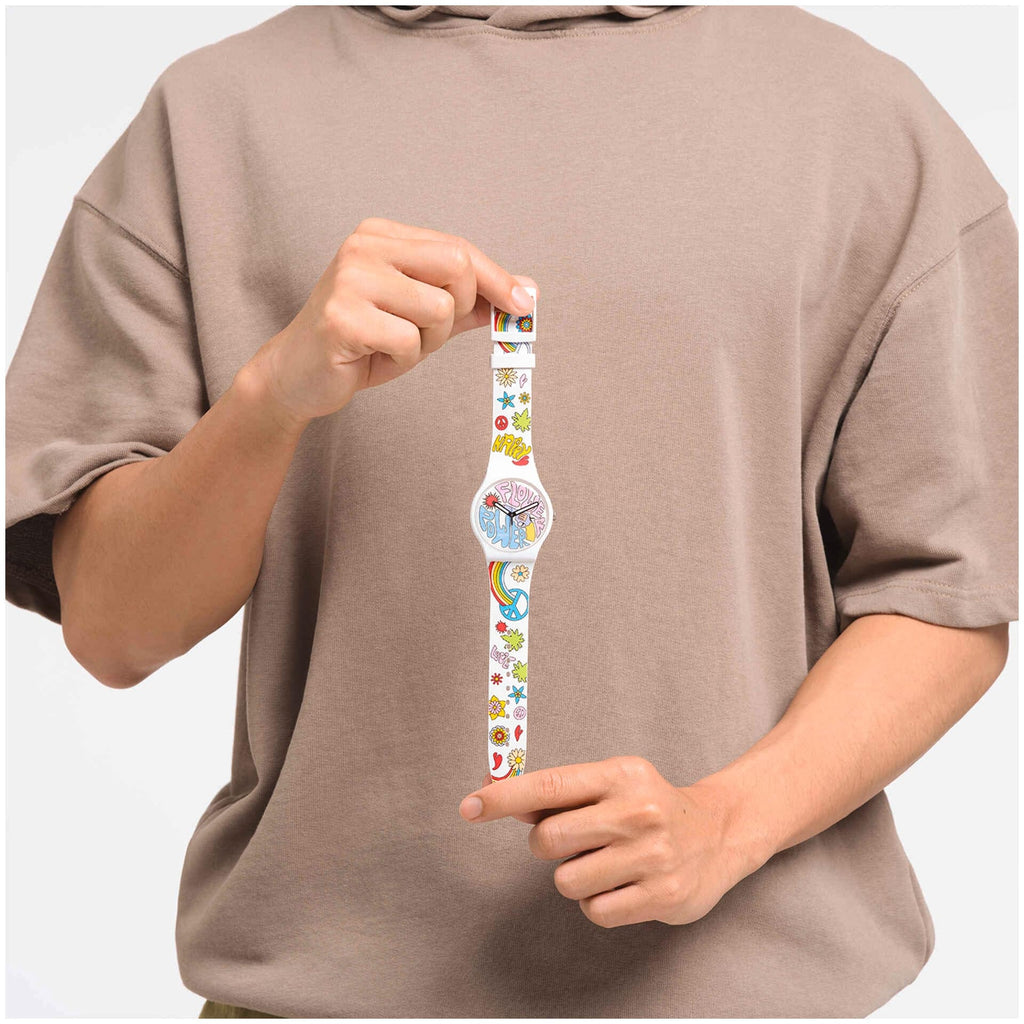 Reloj Swatch POWER OF PEACE SO32W107