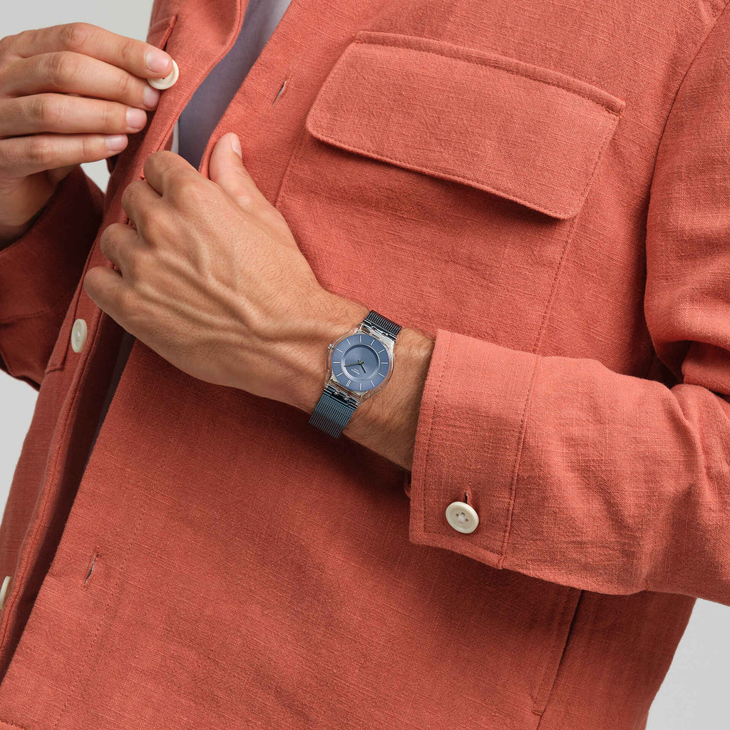 Reloj Swatch COOL SKIES SS08K120M