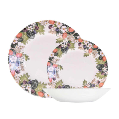 Juego Loza Churchill Strawberry Harvest  12 Pzas