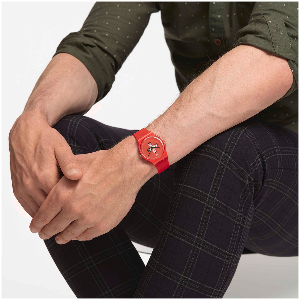 Reloj Swatch SWISS AROUND THE CLOCK SUOR106