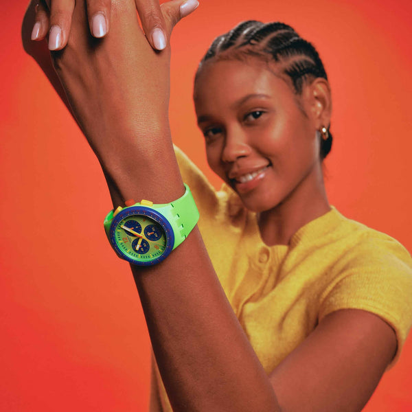 Reloj Swatch FLOWING FRESHLY SUSG101
