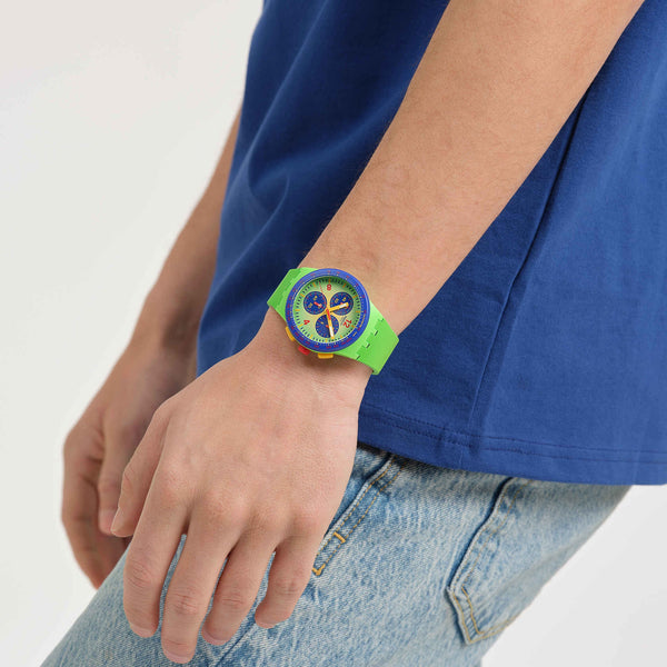 Reloj Swatch FLOWING FRESHLY SUSG101