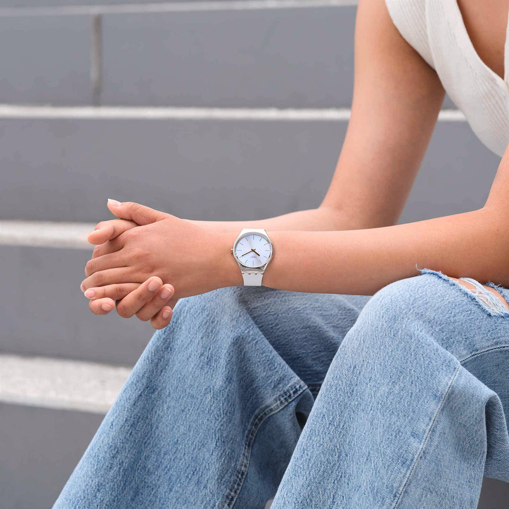 Reloj Swatch OPTICAL WHITE SYXS141