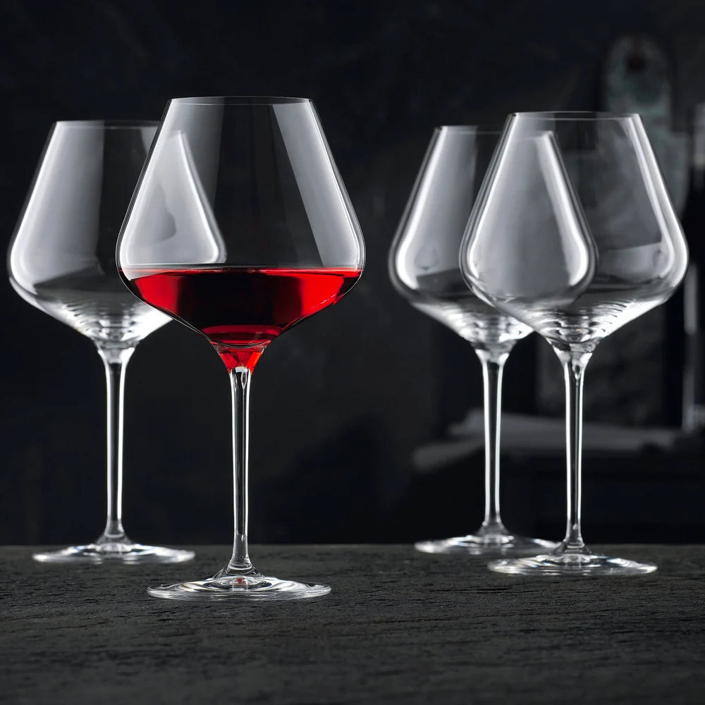Set 4 Copas NACHTMANN ViNOVA Burgundy Balloon