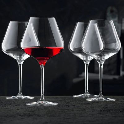 Set 4 Copas NACHTMANN ViNOVA Burgundy Balloon