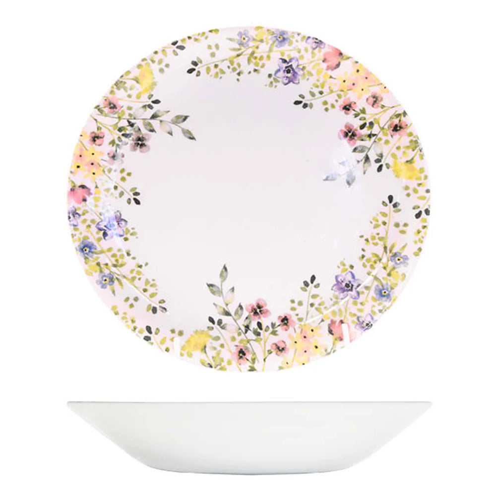 Juego Loza Churchill Wildflower Bloom  12 Pzas