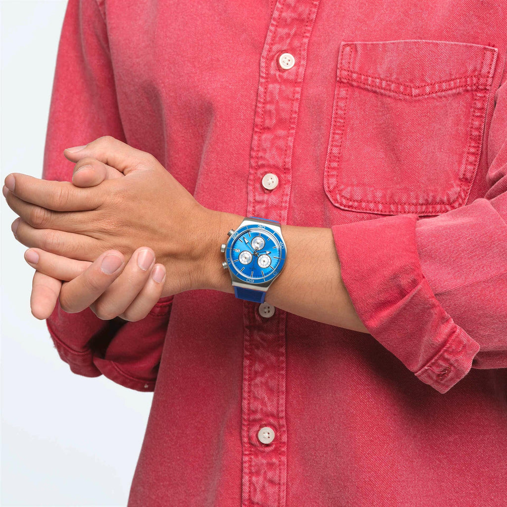 Reloj Swatch BLUE IS ALL YVS485